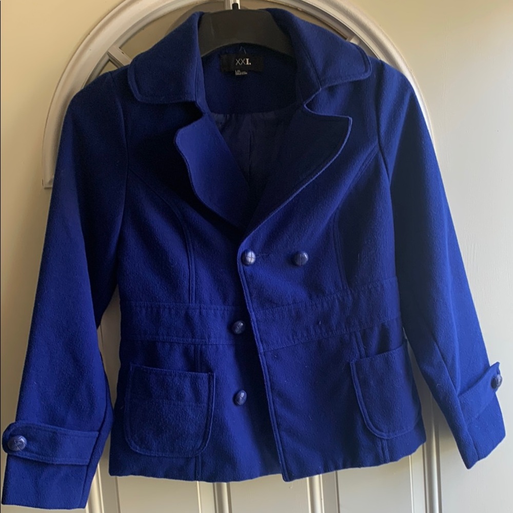 Forever 21 Blue Women's Jacket